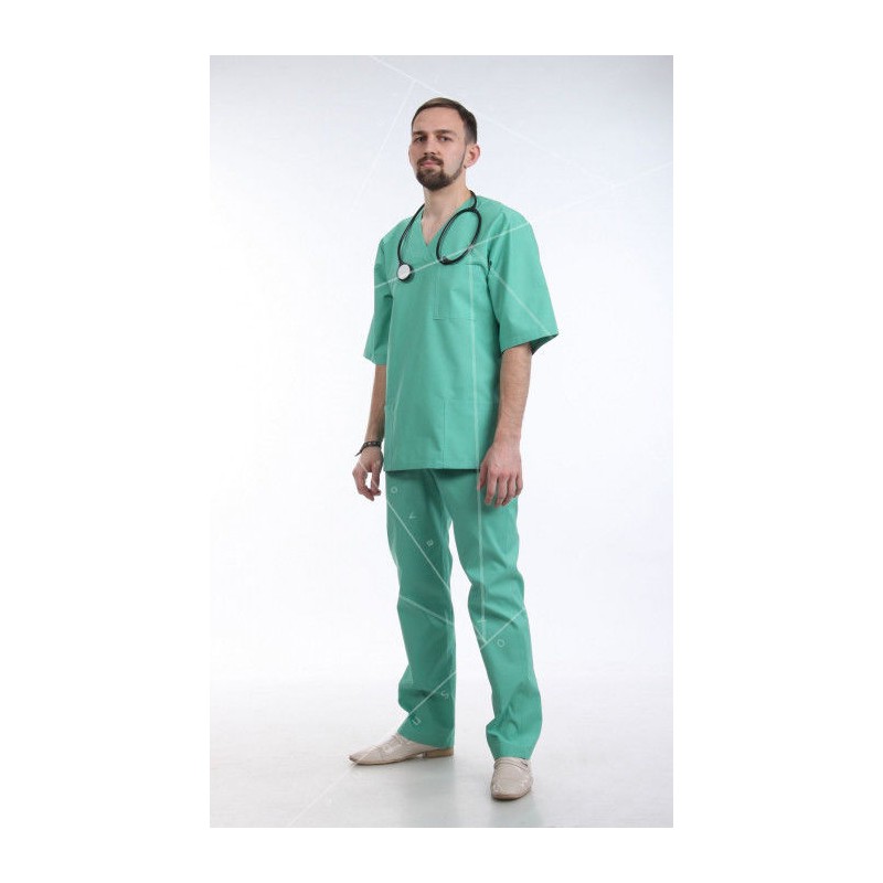 Медицинские брюки зеленые оптом купить в Могилеве